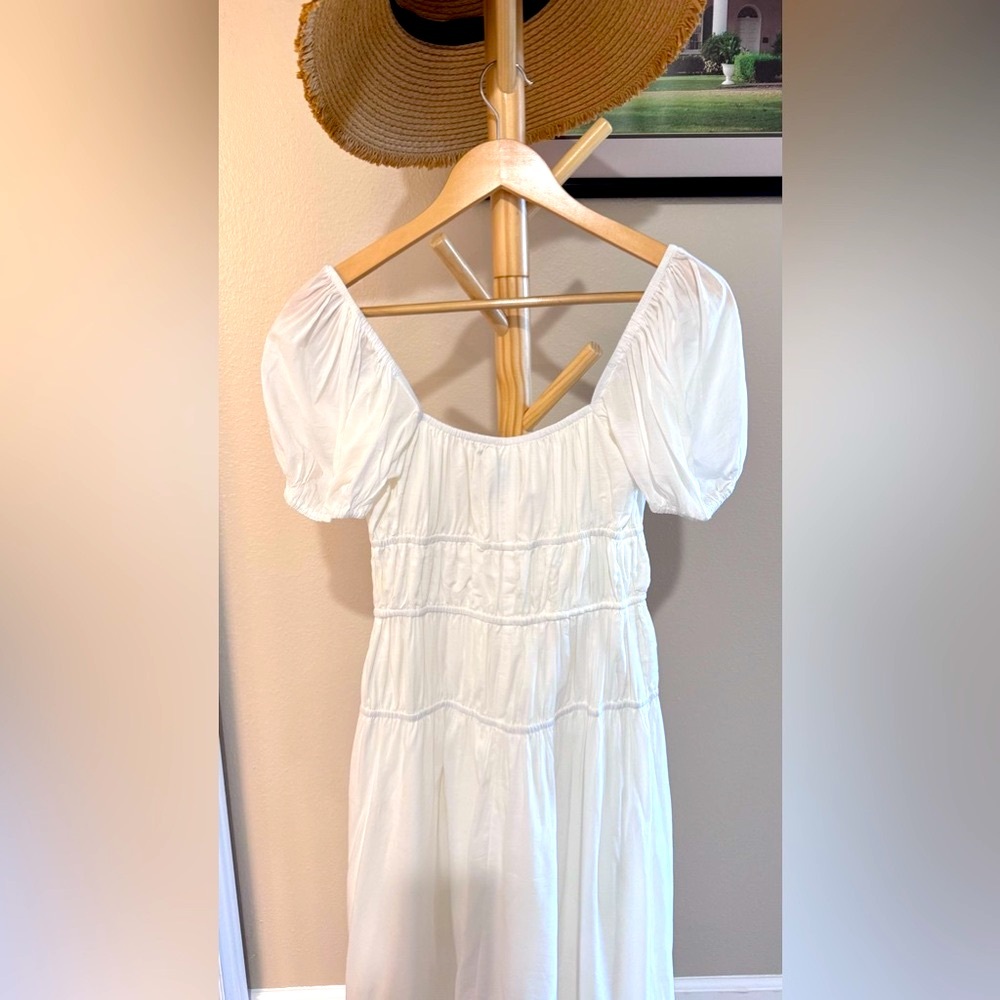 Reformation Rhett Dress in White, brand new without tags, never worn, no flaws. - Picture 13 of 16